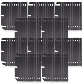 100 Pack Bulk Door Hinge Shims 3.5 Inch, 0.060 Inch Thick, Durable Plastic Spacers for Door Alignment, Fix Sticking & Sagging Doors, Trimmable Gap Filler for Air Leaks in Kuwait