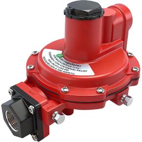 Propane Regulator R622H 1st Stage Gas Regulator, Adjustable 4–12 PSI, 3/4" NPT, High Capacity LP/Natural Gas Regulator for Residential, Commercial & Industrial System,Heater, Burner,Generator etc. in Saudi Arabia
