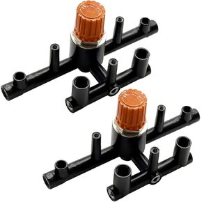 Air Compressor Manifold, Aluminum Alloy Air Compressor Parts, All-in-One Adjustable Bracket for Pressure Regulator Valve Accessory Switch in Saudi Arabia