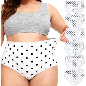 سراويل داخلية للملابس الداخلية للملابس الداخلية للسيدات الزائد للسيدات XL-5XL من 6 حزم in Kuwait