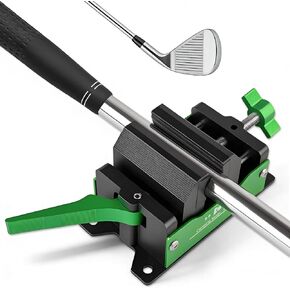 مجموعة أدوات إعادة الإمساك بنادي الجولف، مشبك ملزمة من الألومنيوم مع فك سريع، حامل مطاطي للمكاوي والسائقين، أداة إزالة مقبض عمود ورشة العمل المنزلية in Kuwait