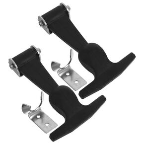 قطعتان من الفولاذ المقاوم للصدأ قابل للتعديل 304 مزلاج سحب بمشبك سريع الفك للمعدات الصناعية ومحرك السيارة وإغلاق أمان صندوق الأدوات in Kuwait