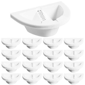 Graduated Specimen Collector Pans, Urine Collection Hat for Toilets and Commodes 27oz/800cc, Universal Urine Pee Stool Sample Collection for Women and Elderly, 6 Pack in Kuwait