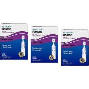 منظف ​​إنزيمي سائل من بوش آند لومب بوسطن وان ستيب، مزيل البروتين 3.60 مل (عبوة من 3 قطع) in Kuwait