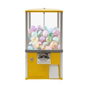 آلة بيع، 1.77-1.97 بوصة 25 سنتًا، موزع حلوى كبسولة كروية، آلة بيع تجارية كبيرة الحجم، آلة مضغ لمتاجر الألعاب، ومتاجر البيع بالتجزئة، والمتنزهات (أبيض) in Kuwait