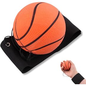 كرة السلة معصم العودة، كرة مطاطية للتدريب الرياضي على سلسلة مرنة، 2.36 بوصة، للتمرين والتدريب in Kuwait