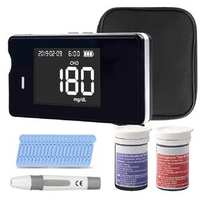 جهاز قياس الهيموجلوبين مع 25 شريط اختبار الهيموجلوبين، مجموعة اختبار الهيموجلوبين للاستخدام المنزلي، مجموعات اختبار الهيموجلوبين، سهلة الاستخدام in Kuwait