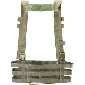 Lancer Tactical Low Profile Airsoft Chest Rig (Color: OD Green) in Kuwait