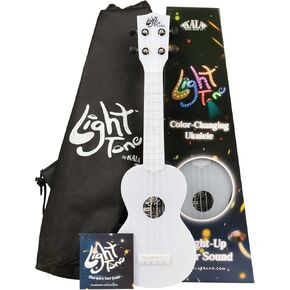 Kala Light Tone™ Color-Changing Light-Up Soprano Ukulele – LED Ukulele with 10 Light Modes, USB-C Rechargeable, ABS Body, Aquila Strings, Beginner-Friendly Ukulele in Kuwait