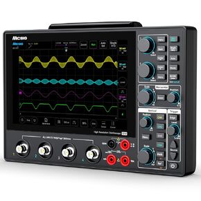 Micsig Tablet Oscilloscope with Multimeter MHO1, 12bit Vertical Resolution Digital Handheld with 4 Channels 200MHz Bandwidth 1GSa/s Sampling Rate, 8" HD Touch Screen & 16000mAh Battery (MHO14-200) in Saudi Arabia