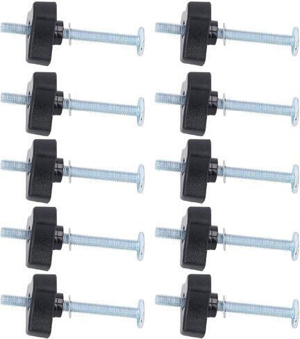 T Track Knobs Set with Screw/Fastener and Nut for Woodworking Jig, Wide Application in Metalworking, Rustresistant Stainless Steel Material in Saudi Arabia