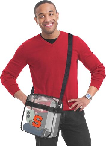 حقيبة كروس ليتل إيرث سيراكيوز برتقالية شفافة من الرابطة الوطنية لرياضة الجامعات (NCAA). in Kuwait