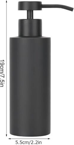 Zerodis Black Stainless Steel Kitchen Products Material 200ml Capacity for Kitchen and Bathroom Use Black Stainless Steel 304 in Kuwait