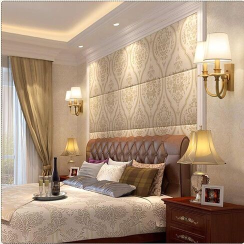 American Creative Copper Cloth Retro Personality Simple E14 Living Room Restaurant Study Bath Corridor Bedroom/Single Head (Double Head) in Saudi Arabia