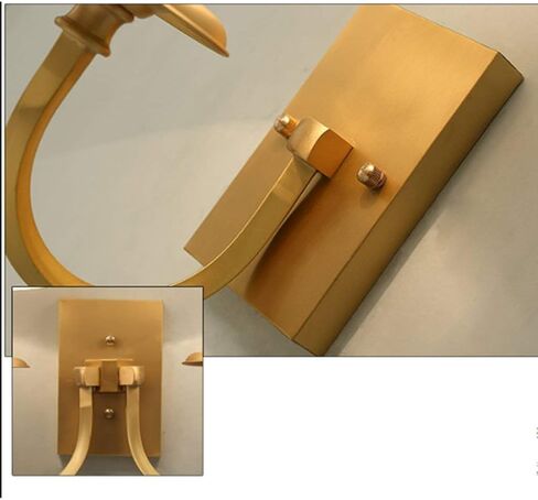 American Creative Copper Cloth Retro Personality Simple E14 Living Room Restaurant Study Bath Corridor Bedroom/Single Head (Double Head) in Saudi Arabia