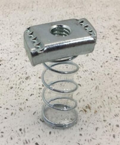 A100 3/8 Krixis THOMAS AND BETTS 3/8 INCH STEEL SPRING NUT in Saudi Arabia