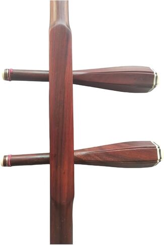 كمان الكمان الصيني ErHU-2 مصنوع يدويًا للعازفين المتقدمين مصنوع من خشب الصندل الأحمر ذو الأوراق الصغيرة، مع ملحقات Erhu المتضمنة in Kuwait