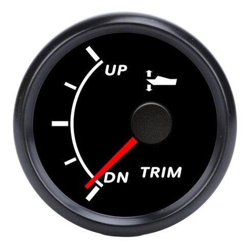 Focket Marine Trim Gauge, IP67 52mm Anti Fog Boat Trim Gauge, Tilt Meter with Stainless Steel Bezel for Yacht Fishing Boat Outboard 9 to 32VDC in Saudi Arabia