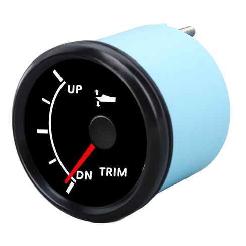 Focket Marine Trim Gauge, IP67 52mm Anti Fog Boat Trim Gauge, Tilt Meter with Stainless Steel Bezel for Yacht Fishing Boat Outboard 9 to 32VDC in Saudi Arabia