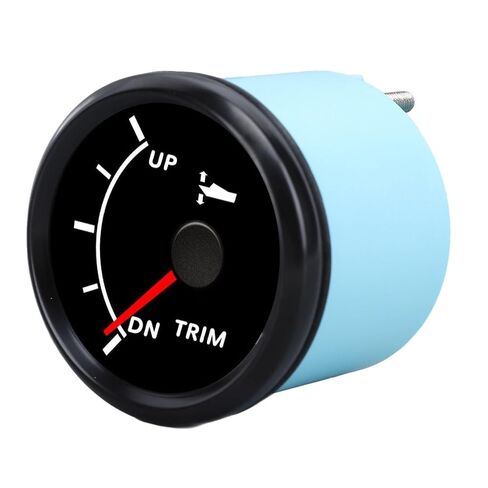 Focket Marine Trim Gauge, IP67 52mm Anti Fog Boat Trim Gauge, Tilt Meter with Stainless Steel Bezel for Yacht Fishing Boat Outboard 9 to 32VDC in Saudi Arabia