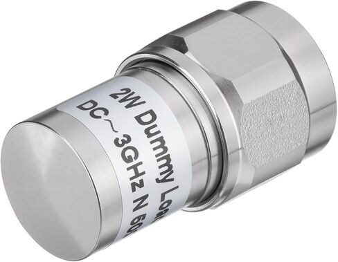 Bingfu 2W 50Ω RF Dummy Load Termination N-Male DC-3GHz ≤1.2 VSWR - for RF Testing & Signal Termination in Saudi Arabia