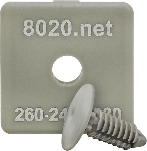 8020, 2030, 15 Series, 1.5" x 1.5" Plastic Square End Caps with Push in Fastener for 80/20 Aluminum Extrusion T-Slot Accessories (Plain Black - No Logo, 25) in Kuwait