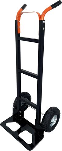 شاحنة يدوية صناعية قابلة للتحويل 4 في 1، عربة دوللي شديدة التحمل بسعة 770 رطل مع 4 عجلات، عربة قابلة للطي متعددة الاستخدامات مع مقابض مريحة، عربة منصة للنقل والتحرك والمستودع والمنزل in Kuwait