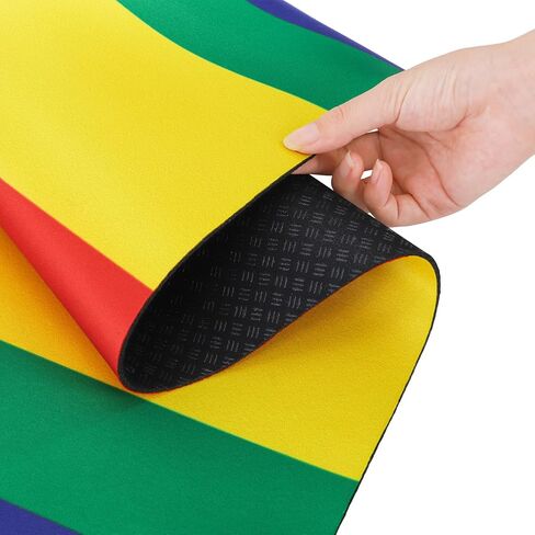 Tebery Baseball Home Plate Mat, Extended Baseball Training Bases for Pitching and Hitting Practice, Non Slip Portable Rubber Softball Hitting Mats for Indoor Outdoor Use in Saudi Arabia