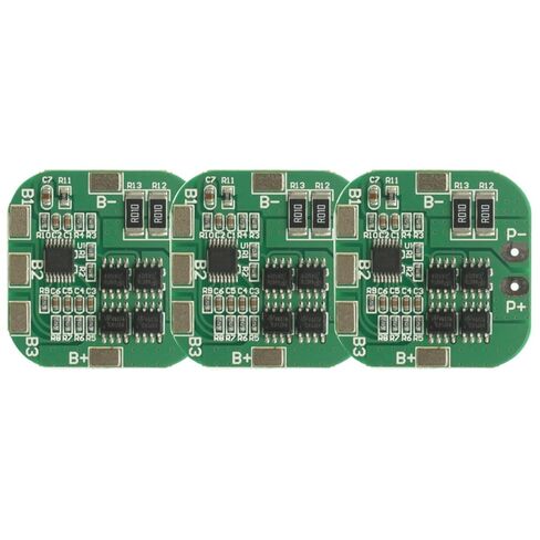 3 قطعة 4S BMS 20A 14.8V 16.8V 18650 بطارية ليثيوم أيون BMS PCM PCB لوح حماية وحدة in Saudi Arabia