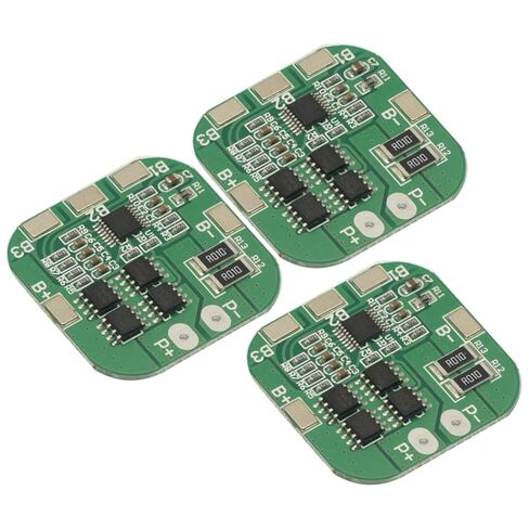 3 قطعة 4S BMS 20A 14.8V 16.8V 18650 بطارية ليثيوم أيون BMS PCM PCB لوح حماية وحدة in Saudi Arabia