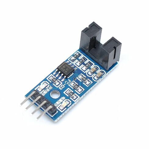2pcs LM393 Electronic Chip Motor Measuring Comparator Speed Sensor Module - Slot Type IR Optocoupler for MCU Arduino Manufacture of Integrated Circuits in Saudi Arabia
