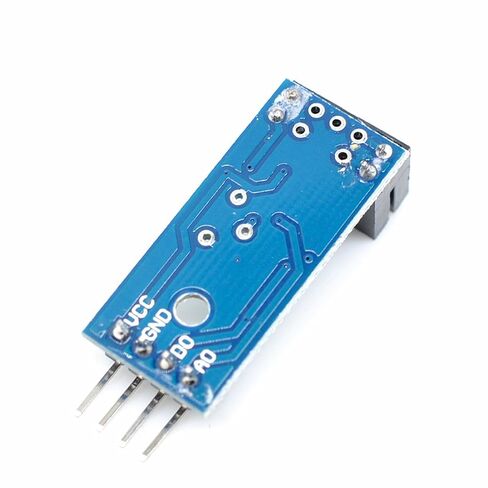2pcs LM393 Electronic Chip Motor Measuring Comparator Speed Sensor Module - Slot Type IR Optocoupler for MCU Arduino Manufacture of Integrated Circuits in Saudi Arabia