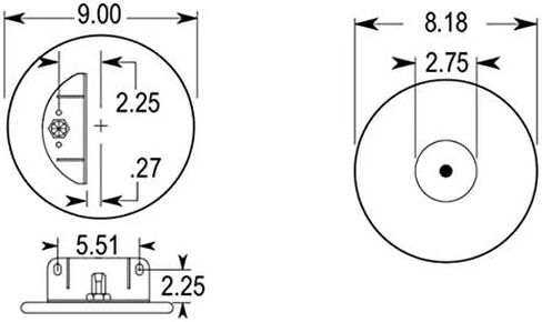 عبوتان من أكياس زنبرك الهواء TORQUE البديلة لأكياس زنبرك الهواء Kenworth (يرجى تحديدها حسب رقم القطعة) in Kuwait