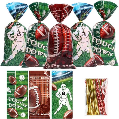 أكياس حلوى Cellophane Cellophane Day Diyasy Patrick ، ​​و 160 PCS تعامل مع حقائب Shamrock و Leprechaun Hat Goodie مع 200 علاقات تويست لصالح يوم الأيرلندي للحفلة in Kuwait