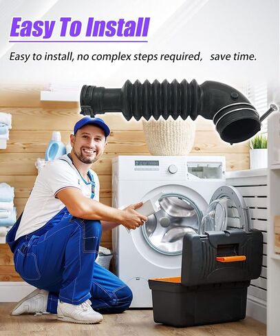 DC97-17345B Washer Drain Hose Compatible With Sam-sung Washing Machine,Replace #DC67-00684A,DC97-17345A,DC97-17417A,DC97-17345B,PS12394402,AP6287099 in Saudi Arabia