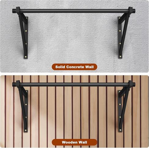 شريط سحب مثبت على الحائط، شريط سحب بعمق قابل للتعديل بسعة وزن 500 رطل، يحافظ على قوة الجزء العلوي من الجسم والثبات الأساسي، محطة تدريب للتمرين في المنزل أو المرآب in Kuwait