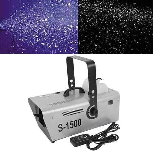 ماكينة صنع الثلج Tengchang بقدرة 1500 وات، ماكينة صنع ندفة الثلج الاحترافية في حفلات DJ مع وحدة تحكم in Kuwait