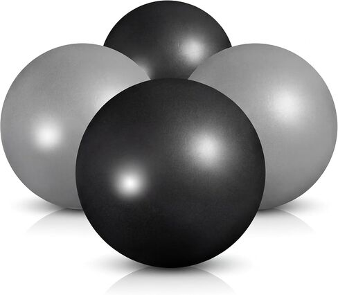 4 Pcs Small Exercise Pilates Ball Bulk 9 Inch Mini Yoga Balls Anti Burst and Slip for Stability, Fitness, Physical Therapy, Stretching & Core Workout at Home Gym Office Class in Saudi Arabia