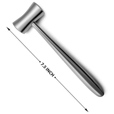 11-Piece Osteotomes and Periotome Set - Stainless Steel Construction, Autoclavable, Precision Instrument Set with Plastic Head Mallet and Protective Case in Saudi Arabia
