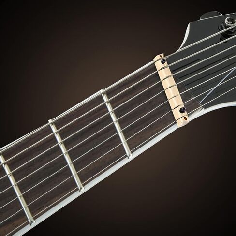 7 String Electric Guitar Bridge Nut, Adjustable Brass Replacement Accessory for Guitarists Upgrading or Repairing 7-String Instruments (Golden) in Kuwait