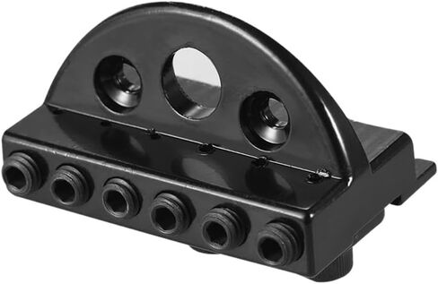 Guitar Locking Nut with 2 Wrenches - Zinc Alloy String Lock for Electric Guitar, 42mm Length - Includes Mounting Screws for Secure Installation in Kuwait