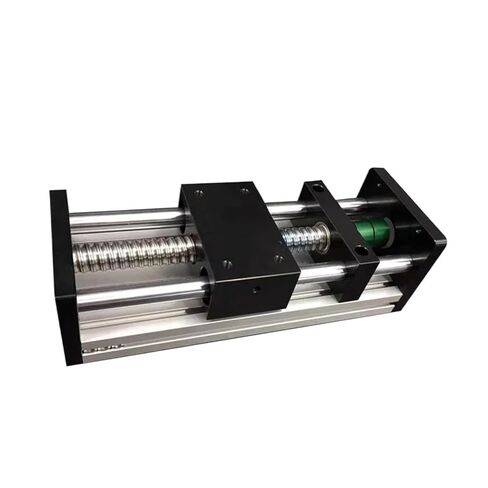 Linear Guide Coupling Sliding Table Ballscrew SFU1204 100-500MM Stroke Double Optical Axis CNC 3D Printer XY(Screw Rod-1204-400mm) in Saudi Arabia