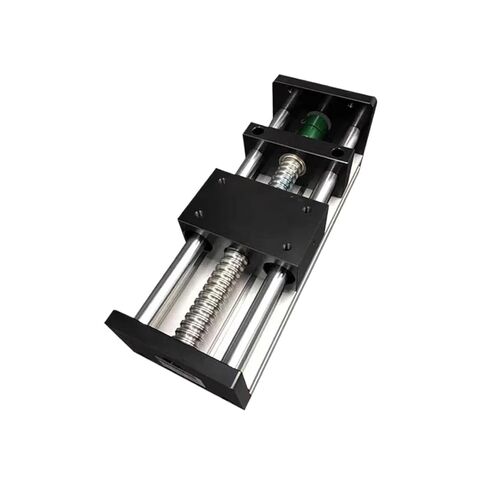 Linear Guide Coupling Sliding Table Ballscrew SFU1204 100-500MM Stroke Double Optical Axis CNC 3D Printer XY(Screw Rod-1204-400mm) in Saudi Arabia