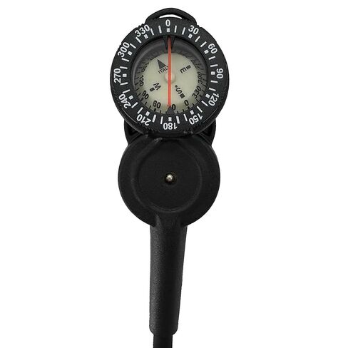 Mares M Console 3-Gauge (414439) - Scuba Diving Pressure, Depth, and Compass Console with Brass Case and Super Vision Luminescent Dial in Saudi Arabia