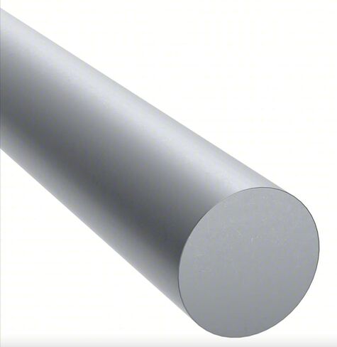 1/2" Diameter x 6 ft Long 6061 Aluminum Rod - 6061-T6 Round Bar Stock, Extruded Aluminum Rod for Machining, Fabrication & DIY Projects in Kuwait