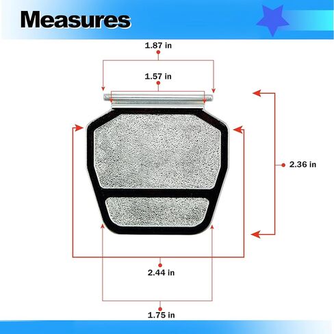 Gumball Machine Chute Lid for GV18 - Chrome Plated Chute Door for Deer Candy Machines. Pack Include 1 pc Gum Flap for Small Gumball Vending Machines GV18F - Replacement Part (1pc) in Saudi Arabia