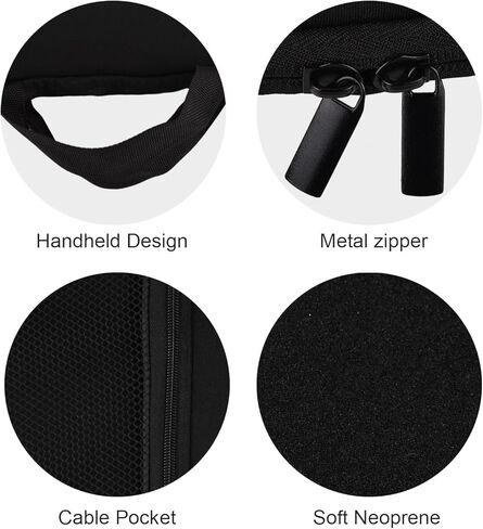 Keyboard Travel Sleeve Music Keyboard Protective Bag Shockproof Waterproof Neoprene Case Compatible With Akai Professional MPK Mini MK3 / MPK Mini Play MK3 25 Key USB MIDI Keyboard Controller in Saudi Arabia