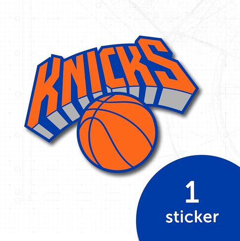 ملصق Desert Cactus New York Knicks ملصق من الفينيل مرخص رسميًا من NY NBA وزجاجة مياه للكمبيوتر المحمول ودفتر قصاصات السيارة (فرد 2) in Kuwait
