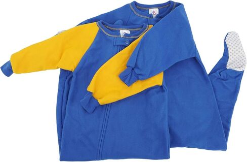 Knights Apparel 2 قطعة - جامعة كاليفورنيا لوس أنجلز UCLA Bruins بطانية نوم للأطفال بأكمام طويلة (3T) in Kuwait