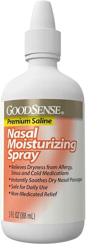 Premium Saline Nasal Moisturizing Spray, Instantly Soothing Nose Spray, Non-Medicated Relief, Relieves Dryness in Saudi Arabia